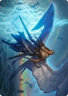 Image for Righteous Valkyrie Art Card (6) (Art Series: Kaldheim) - Magic: The Gathering