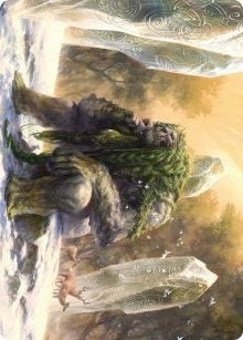 Image for Svella, Ice Shaper Art Card (66) (Art Series: Kaldheim) - Magic: The Gathering