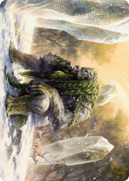 Image for Svella, Ice Shaper Art Card (Gold-Stamped Signature) (66) (Art Series: Kaldheim) - Magic: The Gathering
