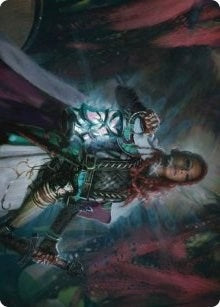 Image for Tergrid, God of Fright Art Card (27) (Art Series: Kaldheim) - Magic: The Gathering
