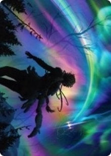 Image for The Prismatic Bridge Art Card (64) (Art Series: Kaldheim) - Magic: The Gathering
