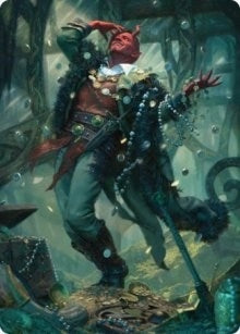Image for Tibalt, Cosmic Impostor Art Card (67) (Art Series: Kaldheim) - Magic: The Gathering