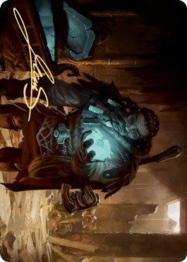 Image for Vault Robber Art Card (Gold-Stamped Signature) (40) (Art Series: Kaldheim) - Magic: The Gathering