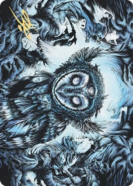 Image for Vega, the Watcher Art Card (Gold-Stamped Signature) (81) (Art Series: Kaldheim) - Magic: The Gathering