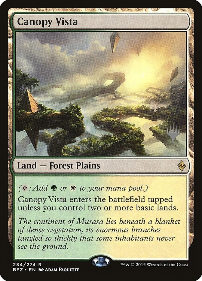 Image for Canopy Vista (Promo Pack: Kaldheim) - Magic: The Gathering