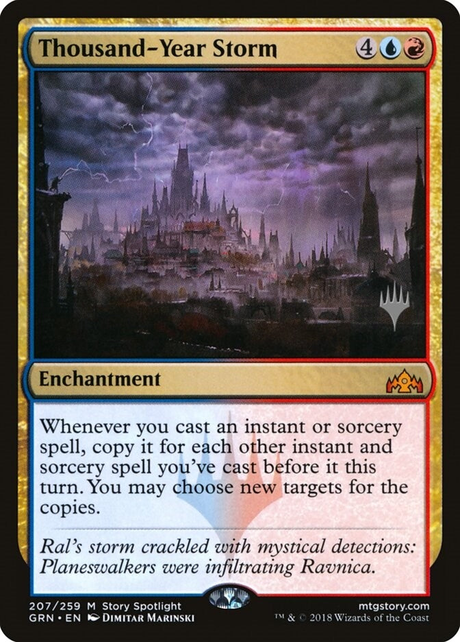 Image for Thousand-Year Storm (207) (Promo Pack: Kaldheim) - Magic: The Gathering