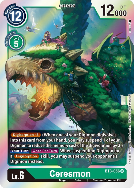 Image for Ceresmon (BT3-056 SR) (Release Special Booster 1.5) - Digimon Card Game