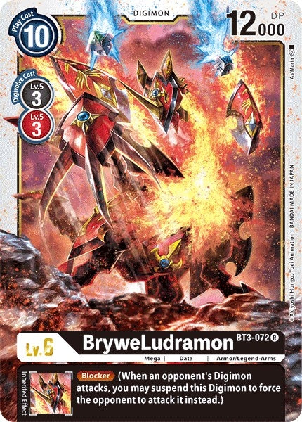 Image for BryweLudramon (BT3-072 R) (Release Special Booster 1.5) - Digimon Card Game