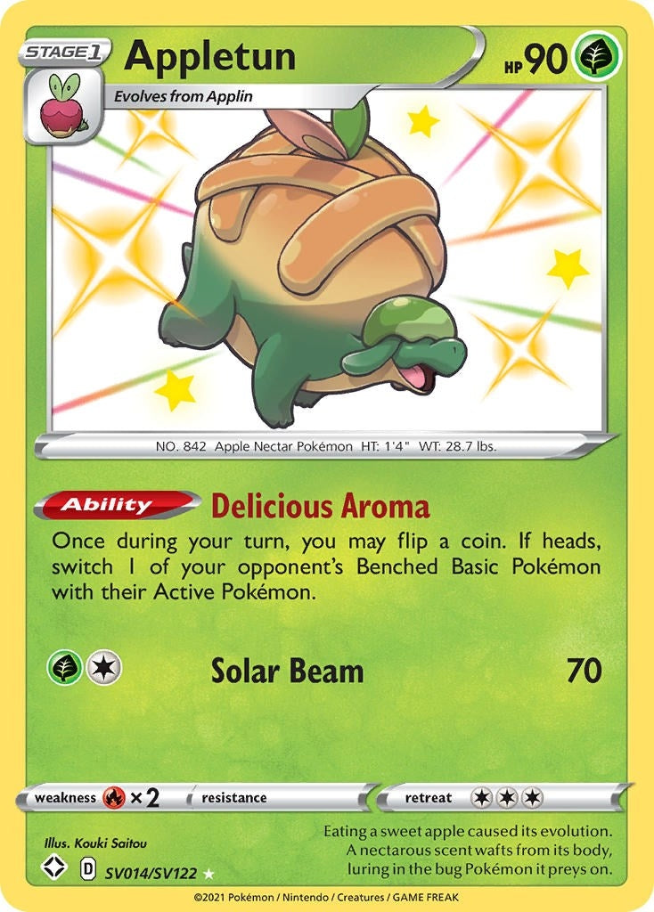 Image for Appletun (SV014/SV122) (Shining Fates: Shiny Vault) - Pokemon