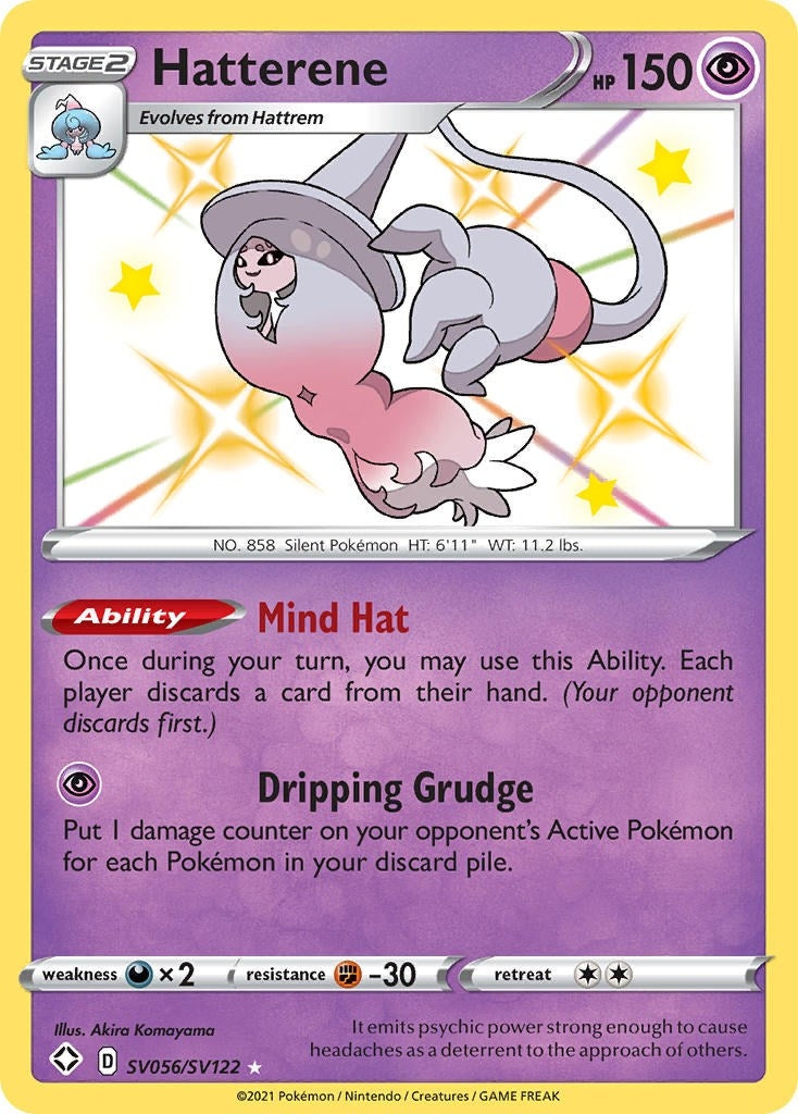 Image for Hatterene (SV056/SV122) (Shining Fates: Shiny Vault) - Pokemon