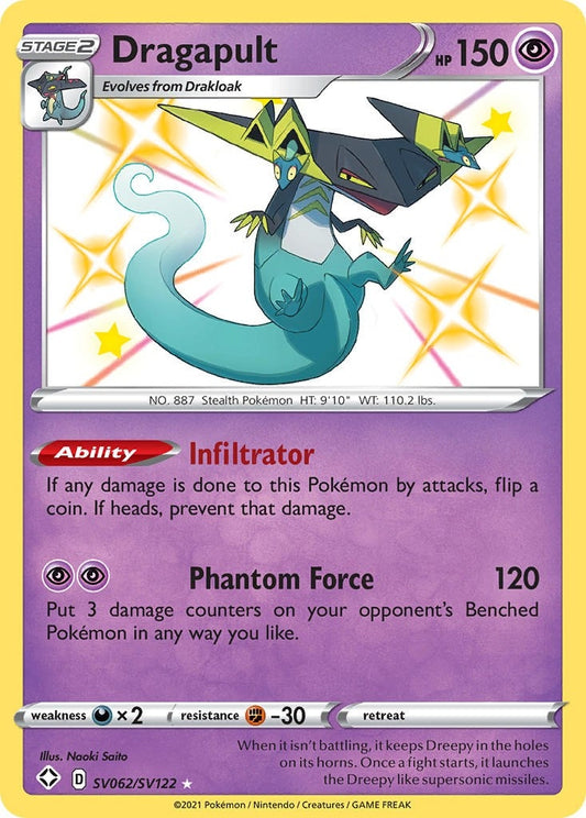 Image for Dragapult (SV062/SV122) (Shining Fates: Shiny Vault) - Pokemon