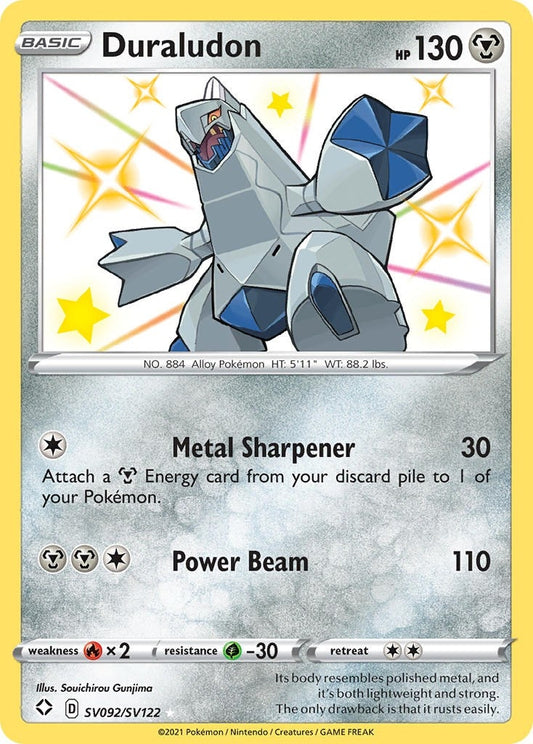 Image for Duraludon (SV092/SV122) (Shining Fates: Shiny Vault) - Pokemon