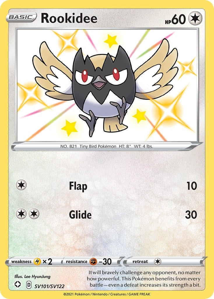 Image for Rookidee (SV101/SV122) (Shining Fates: Shiny Vault) - Pokemon