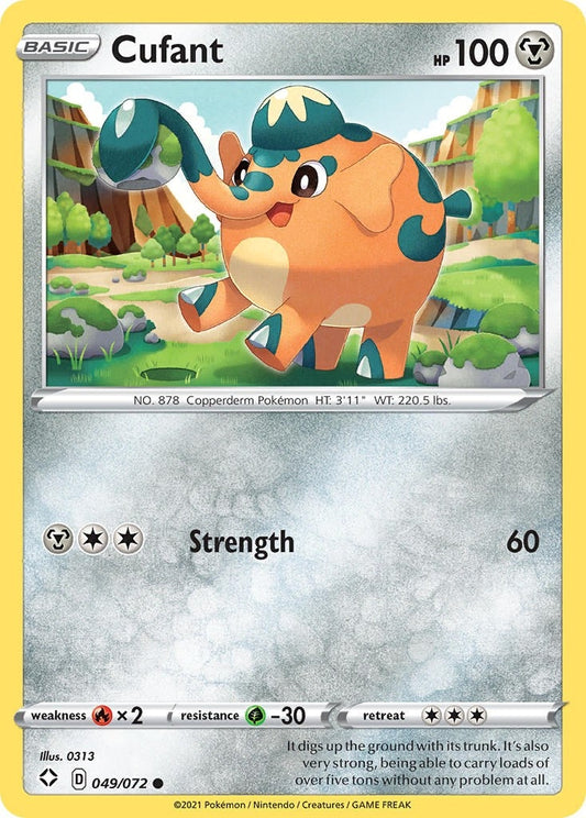 Image for Cufant (049/072) (Shining Fates) - Pokemon