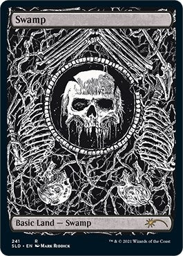 Image for Swamp (Crushing Brutality) (241) (Secret Lair Drop Series) - Magic: The Gathering