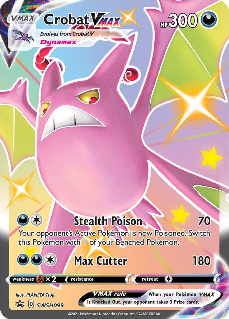 Image for Crobat VMAX - SWSH099 (SWSH099) (SWSH: Sword & Shield Promo Cards) - Pokemon