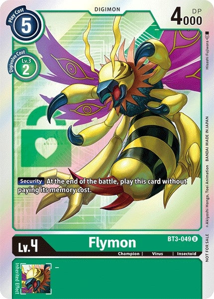 Image for Flymon (Box Topper) (BT3-049 U) (Release Special Booster 1.5) - Digimon Card Game