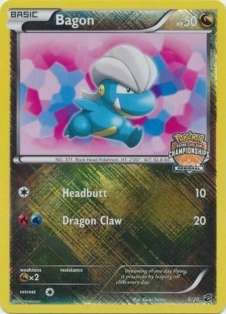 Image for Bagon - 6/20 (Regional Championships) (006/020) (League & Championship Cards) - Pokemon
