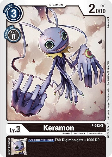 Image for Keramon - P-013 (P-013 P) (Digimon Promotion Cards) - Digimon Card Game