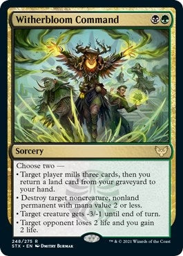Image for Witherbloom Command (248) (Strixhaven: School of Mages) - Magic: The Gathering