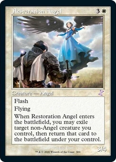 Image for Restoration Angel (300) (Time Spiral: Remastered) - Magic: The Gathering