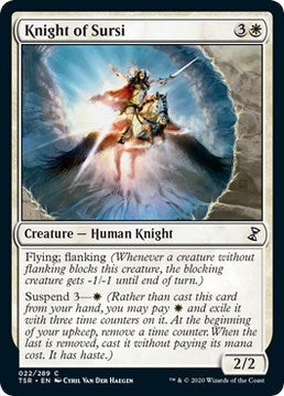 Image for Knight of Sursi (22) (Time Spiral: Remastered) - Magic: The Gathering
