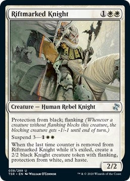 Image for Riftmarked Knight (38) (Time Spiral: Remastered) - Magic: The Gathering