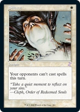 Image for Silence (302) (Time Spiral: Remastered) - Magic: The Gathering