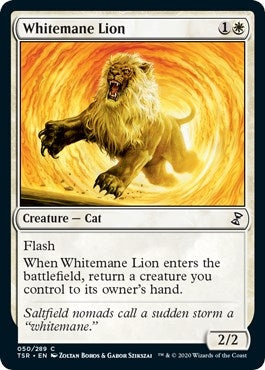 Image for Whitemane Lion (50) (Time Spiral: Remastered) - Magic: The Gathering