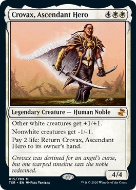Image for Crovax, Ascendant Hero (15) (Time Spiral: Remastered) - Magic: The Gathering