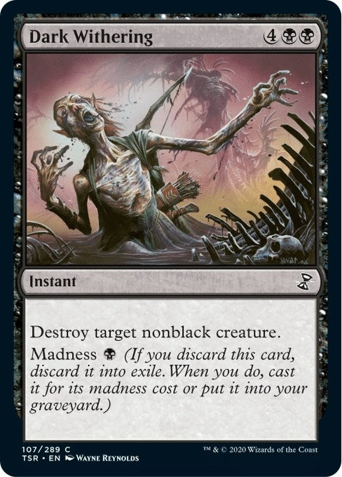 Image for Dark Withering (107) (Time Spiral: Remastered) - Magic: The Gathering