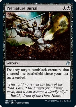 Image for Premature Burial (131) (Time Spiral: Remastered) - Magic: The Gathering