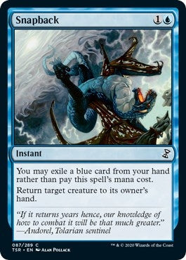 Image for Snapback (87) (Time Spiral: Remastered) - Magic: The Gathering