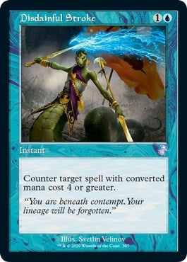Image for Disdainful Stroke (307) (Time Spiral: Remastered) - Magic: The Gathering