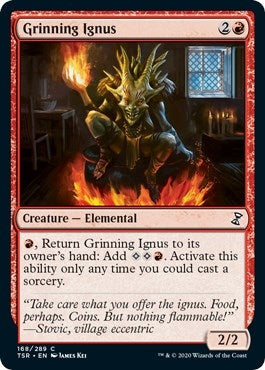 Image for Grinning Ignus (168) (Time Spiral: Remastered) - Magic: The Gathering