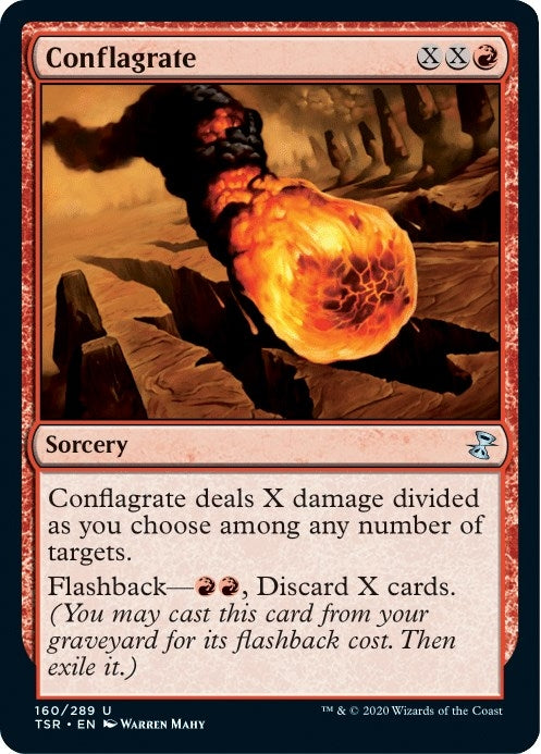 Image for Conflagrate (160) (Time Spiral: Remastered) - Magic: The Gathering