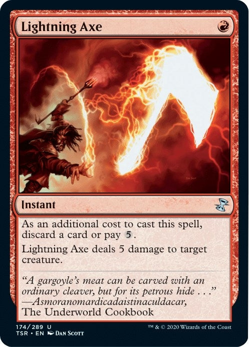 Image for Lightning Axe (174) (Time Spiral: Remastered) - Magic: The Gathering