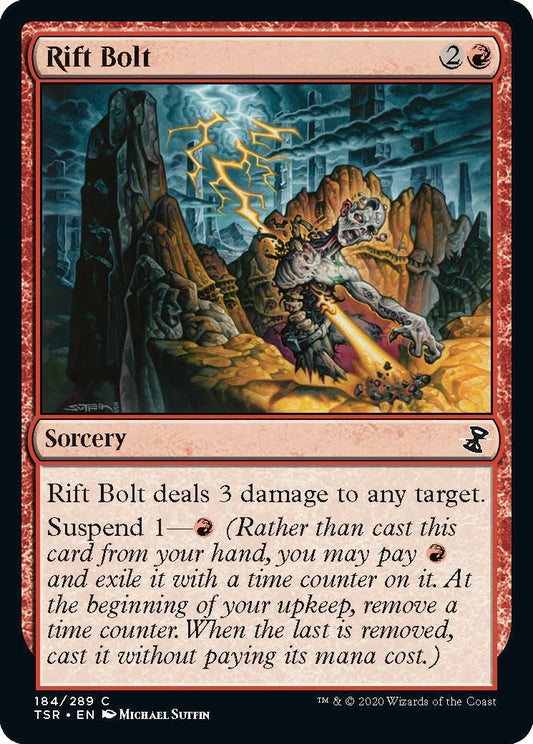 Image for Rift Bolt (184) (Time Spiral: Remastered) - Magic: The Gathering
