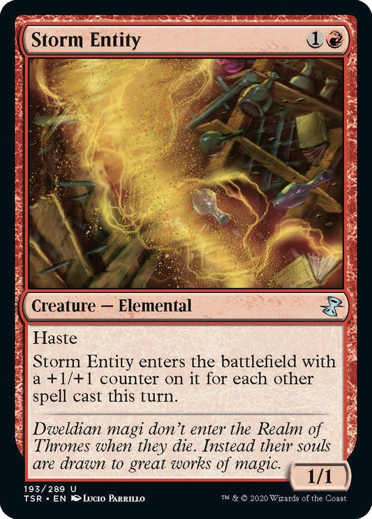 Image for Storm Entity (193) (Time Spiral: Remastered) - Magic: The Gathering