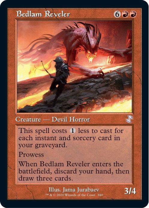 Image for Bedlam Reveler (340) (Time Spiral: Remastered) - Magic: The Gathering