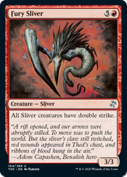Image for Fury Sliver (164) (Time Spiral: Remastered) - Magic: The Gathering
