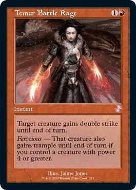 Image for Temur Battle Rage (351) (Time Spiral: Remastered) - Magic: The Gathering