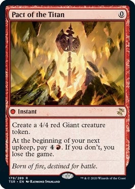 Image for Pact of the Titan (179) (Time Spiral: Remastered) - Magic: The Gathering