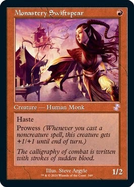 Image for Monastery Swiftspear (349) (Time Spiral: Remastered) - Magic: The Gathering