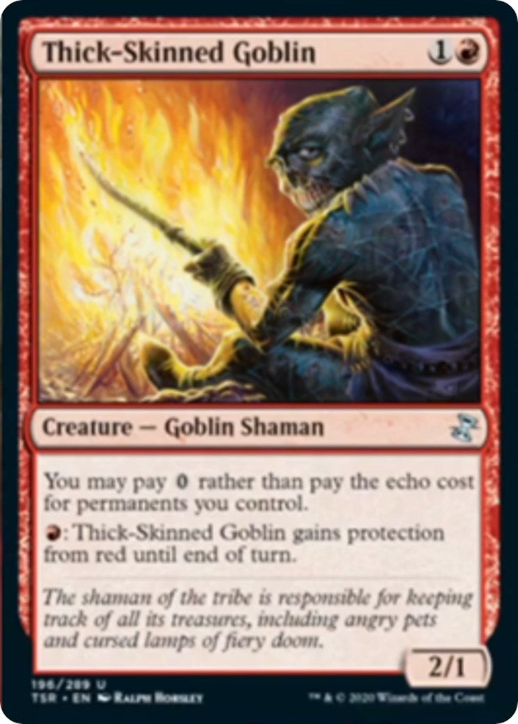 Image for Thick-Skinned Goblin (196) (Time Spiral: Remastered) - Magic: The Gathering