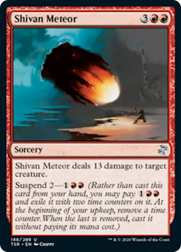 Image for Shivan Meteor (188) (Time Spiral: Remastered) - Magic: The Gathering