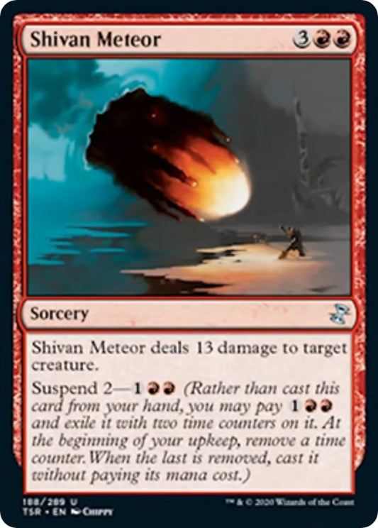 Image for Shivan Meteor (188) (Time Spiral: Remastered) - Magic: The Gathering
