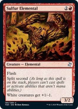 Image for Sulfur Elemental (195) (Time Spiral: Remastered) - Magic: The Gathering