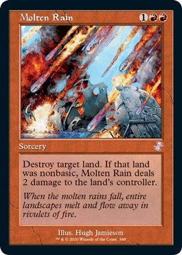 Image for Molten Rain (348) (Time Spiral: Remastered) - Magic: The Gathering