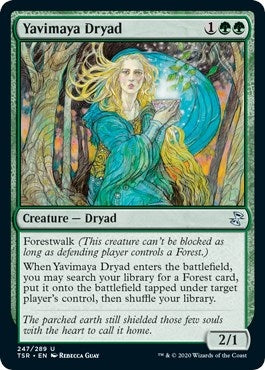 Image for Yavimaya Dryad (247) (Time Spiral: Remastered) - Magic: The Gathering